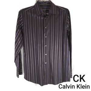 Calvin Klein Casual Button Down Shirt Size 15/38